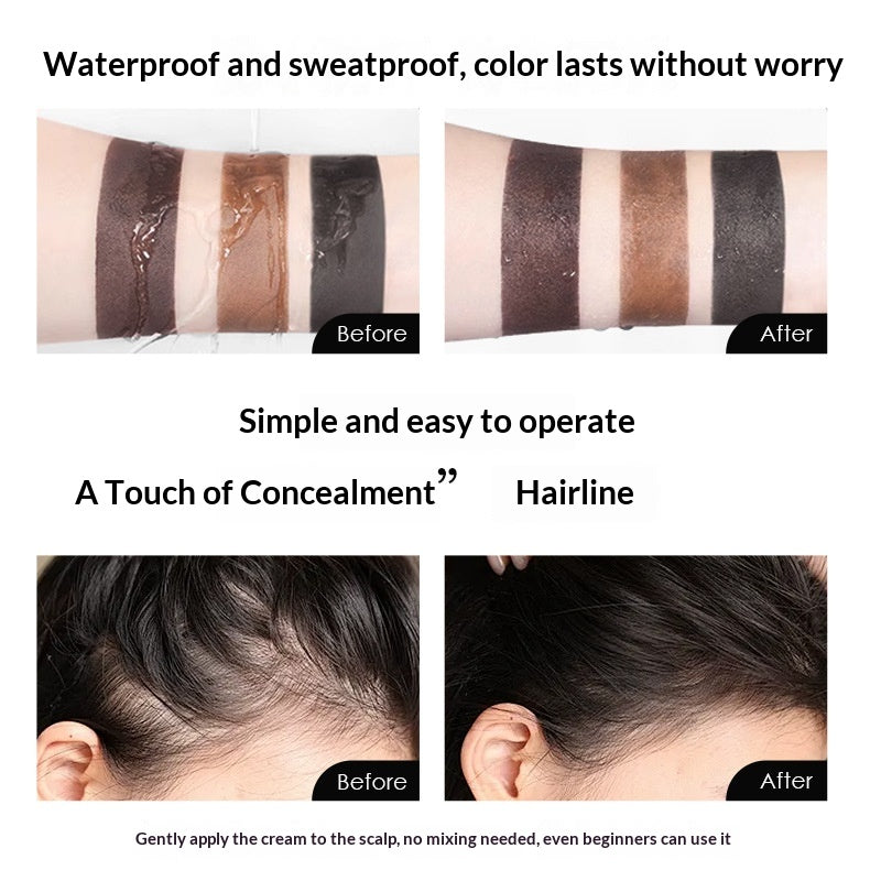 Hair Density Cream for Thinning Hair – Sweat-Resistant Scalp Concealer