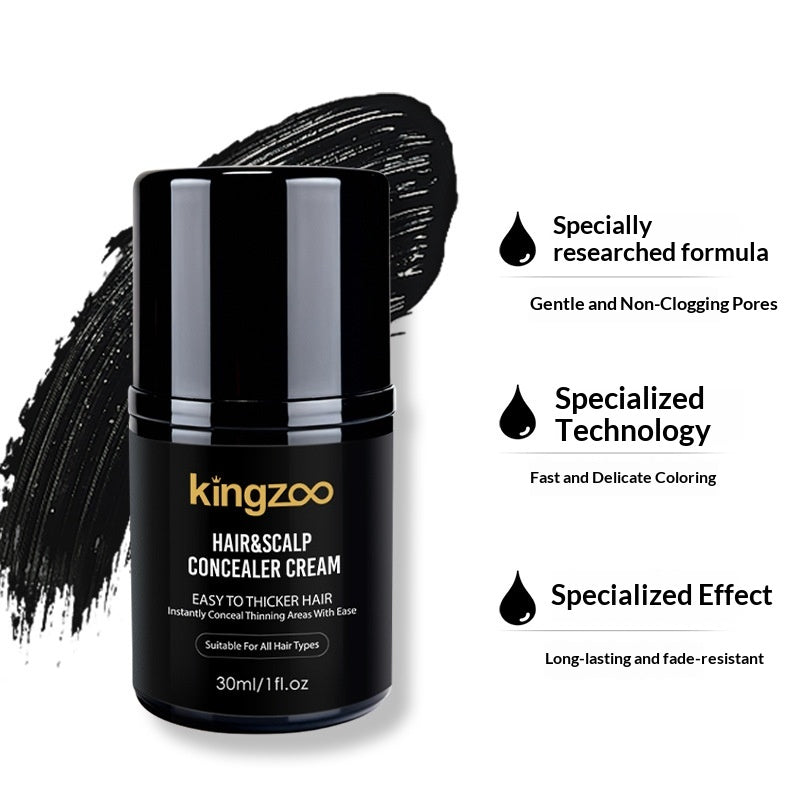 Hair Density Cream for Thinning Hair – Sweat-Resistant Scalp Concealer